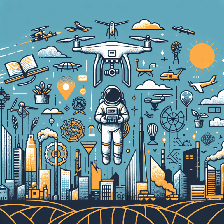 Drones: Usos en distintas industrias.