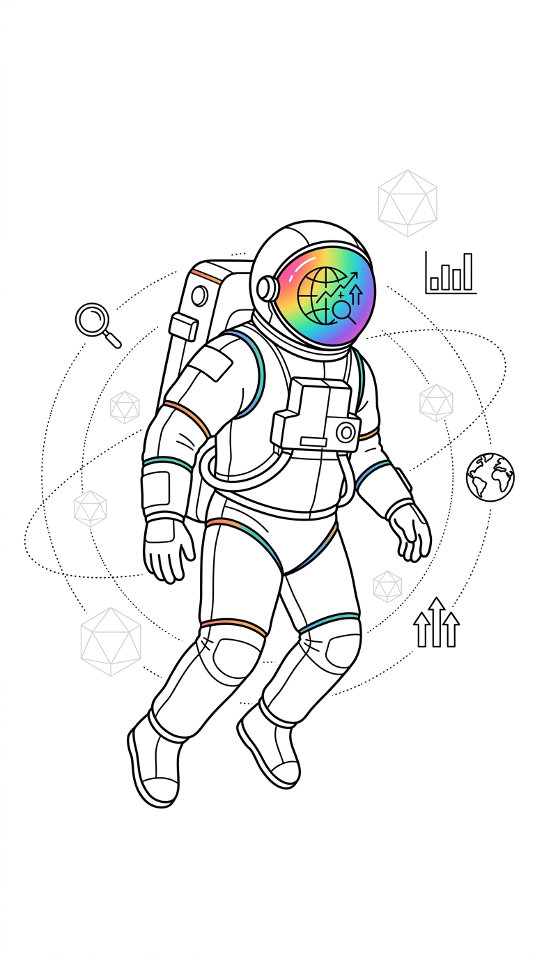 Astronauta Variavista — SEO institutos privados